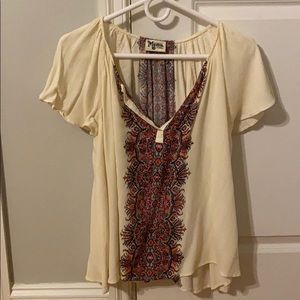 Show Me Your Mumu flowy boho top XS